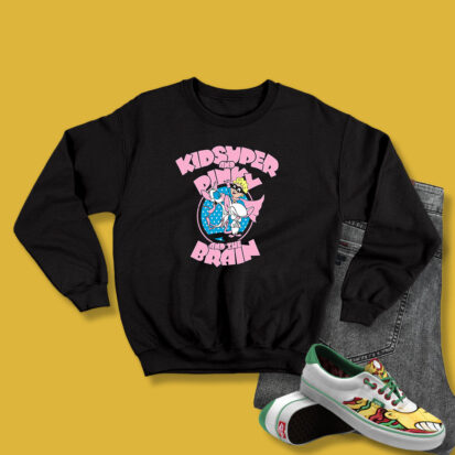 Kidsuper and Pinky and The Brain Sweatshirt