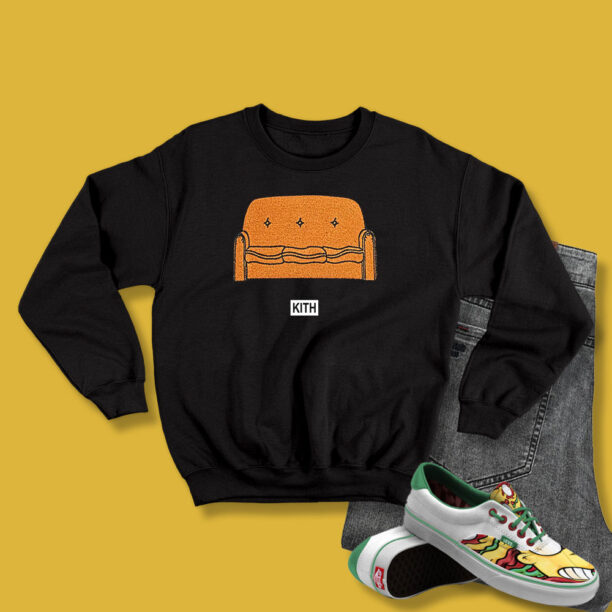 Kith x The Simpsons Couch Intarsia Sweatshirt