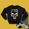 Kitty Punisher Skull Parody Sweatshirt