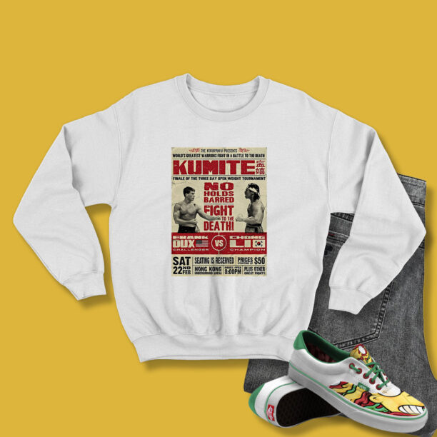 Kumite Fight Movie Sweatshirt