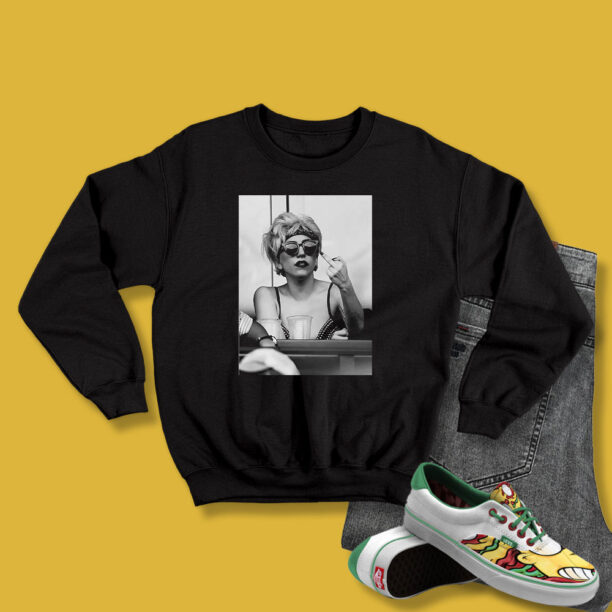 Lady Gaga Middle Finger Retro Sweatshirt