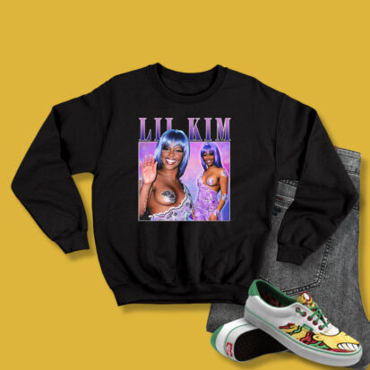 Lil Kim Girl Rapper 90s Sweatshirt