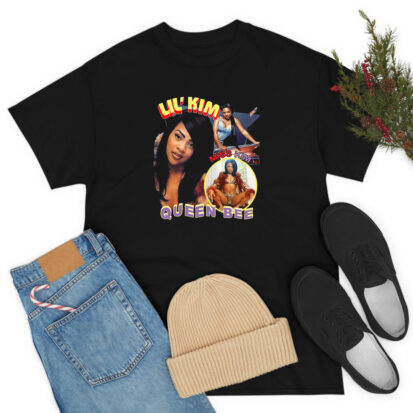 Lil Kim Queen Bee 90s Retro T Shirt