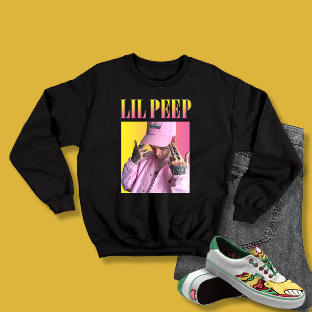 Lil Peep Homage Rapper Fashionable Sweatshirt