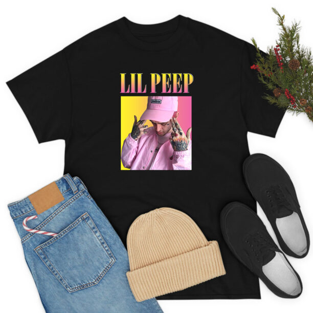 Lil Peep Homage Rapper Fashionable T Shirt