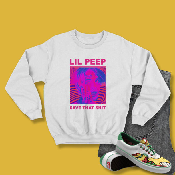 Lil Peep Save That Shit Sweatshirt