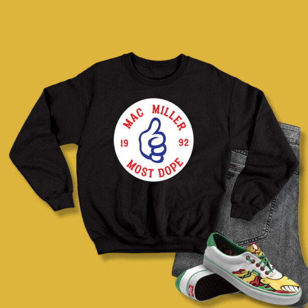 Mac Miller Most Dope Circle Sweatshirt