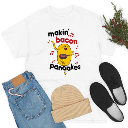 Makin Bacon Pancakes Cooking T Shirt