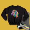 Mario Galaxy Rainbow 90s Sweatshirt