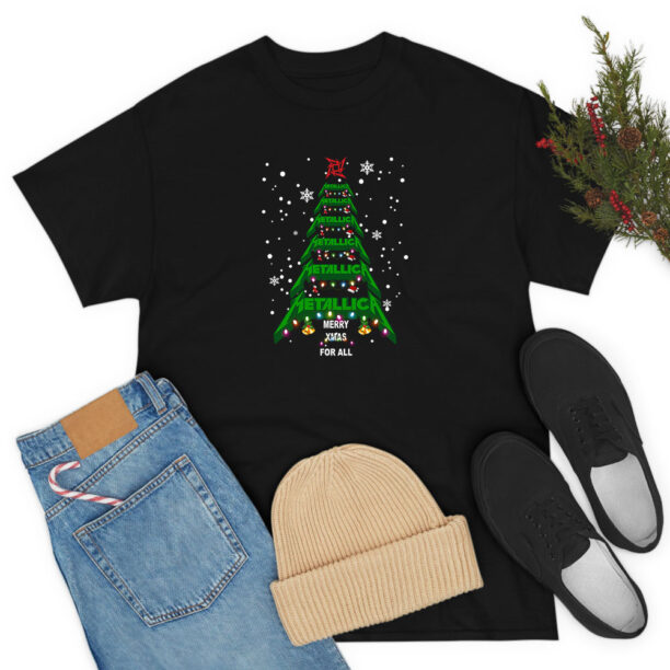 Merry Xmas For All Metallica Christmas T Shirt