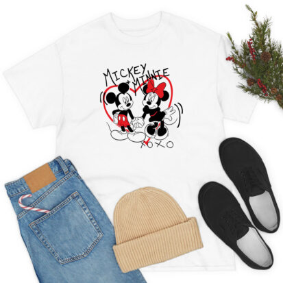 Mickey & Minnie Mouse T Shirt