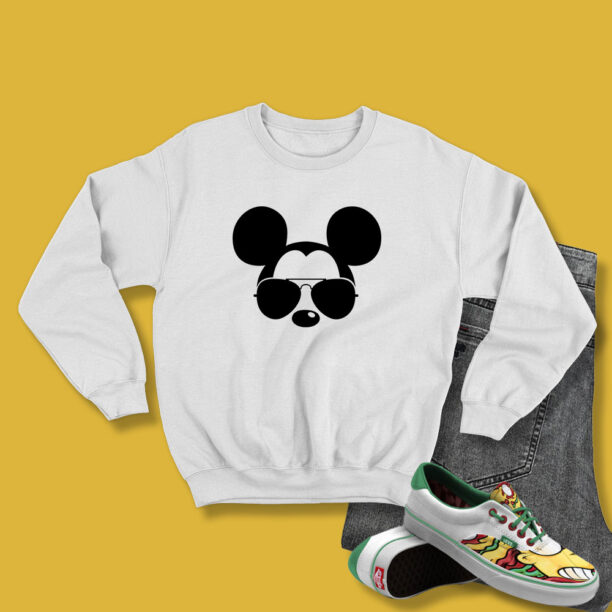 Mickey Mouse Sunglasses Sweatshirt