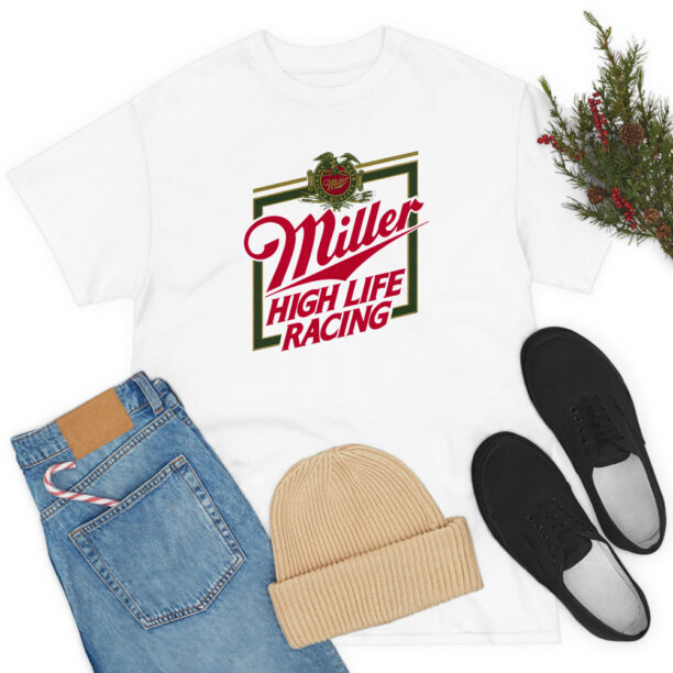 Miller Beer High Life Racing T Shirt