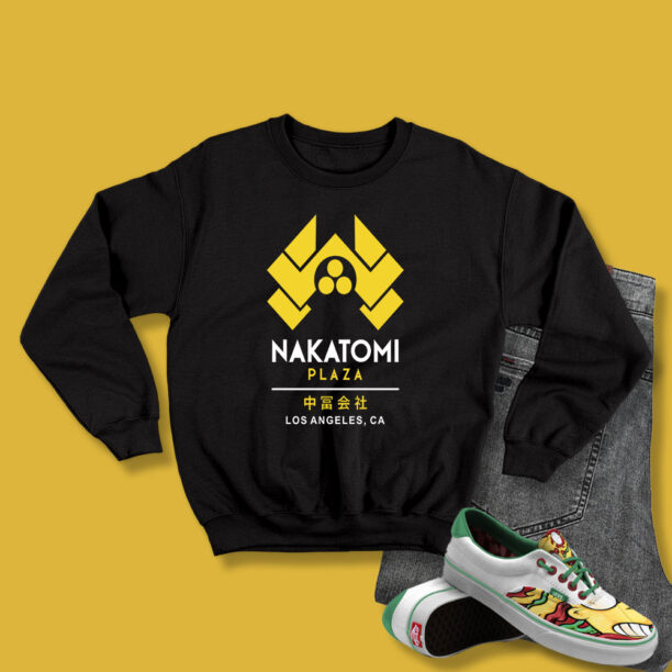 Nakatomi Towers Plaza Los Angeles Replica Vintage Sweatshirt