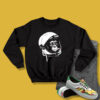 Nasa Monkey Smoking Astronaut Space Sweatshirt