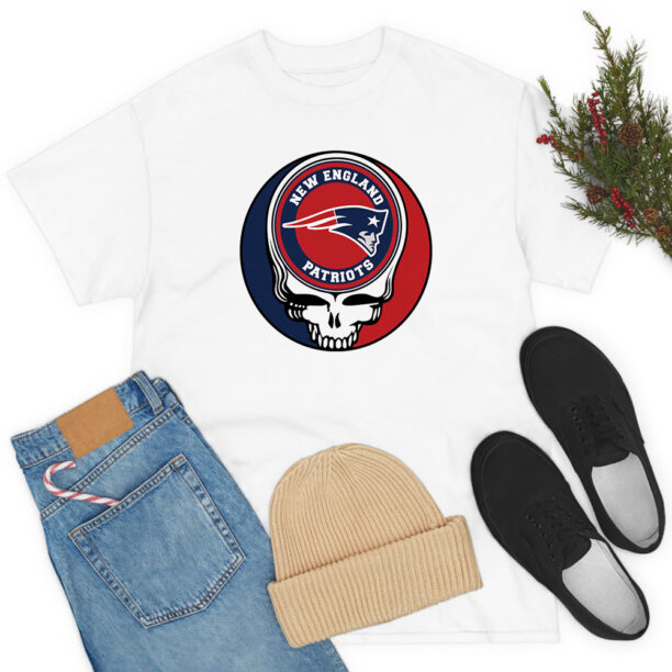 New England Patriots Grateful Dead T Shirt