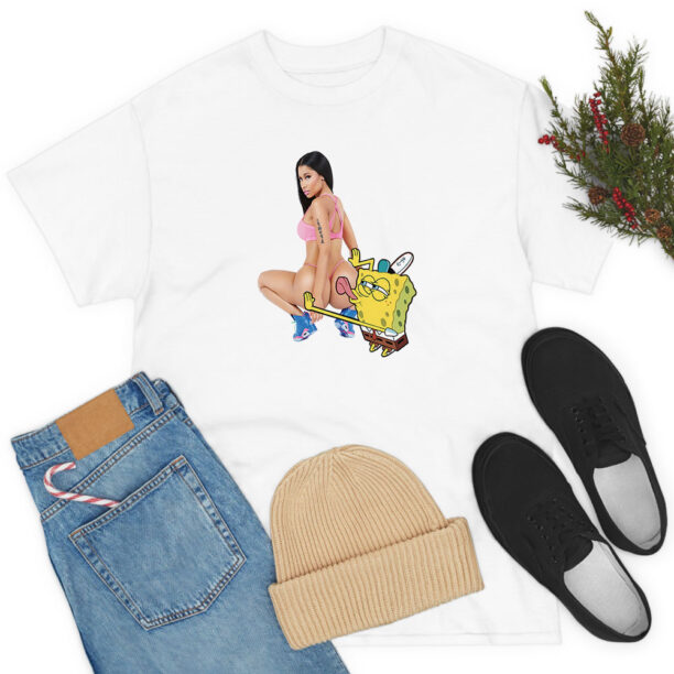 Nicki Minaj x SpongeBob Funny Rapper Parody T Shirt