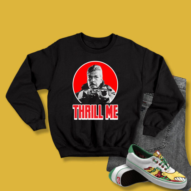 Night Of The Creeps Thrill Me Zombie Sci Fi Horror Film Alien 80s Sweatshirt