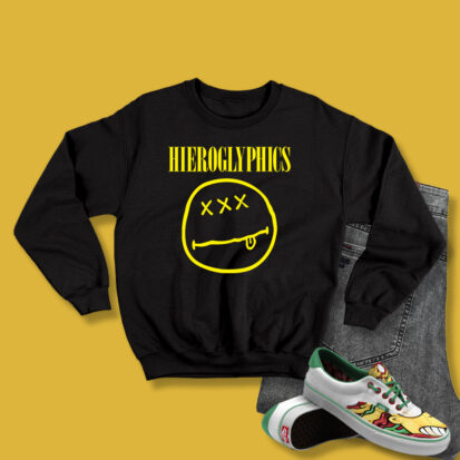 Nirvana Hieroglyphics Parody Sweatshirt