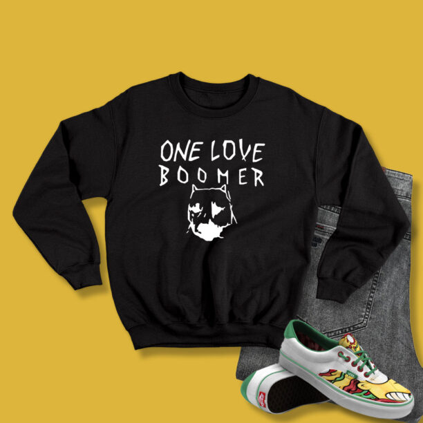 One Love Boomer Rap Vintage DMX b Sweatshirt