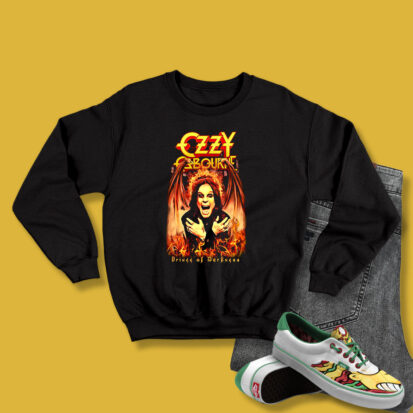 Ozzy Osbourne Prince Of Darkness Sweatshirt