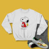 Peanuts Cute Snoopy Drink Cola Sweatshirt