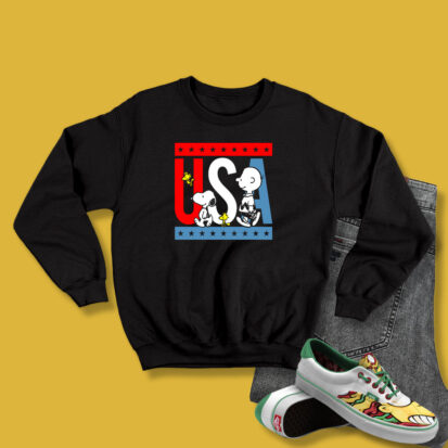 Peanuts Snoopy Americana USA Sweatshirt