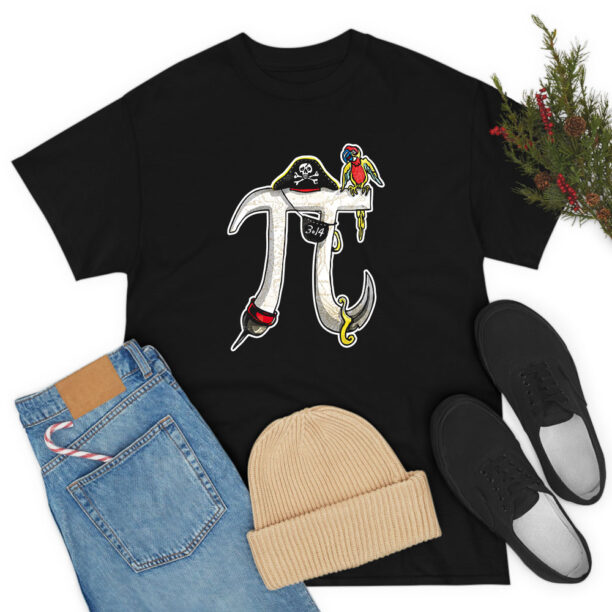 Pirates Pi Day T Shirt