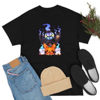 Pokemon Chandelure Litwick Pikachu T Shirt