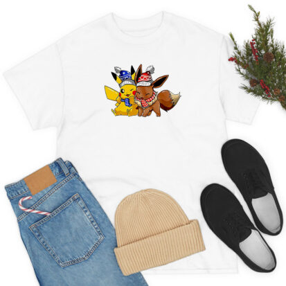 Pokemon Pikachu Merry Christmas T Shirt