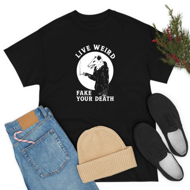 Possumeird Fake Your Death 90s Style T Shirt