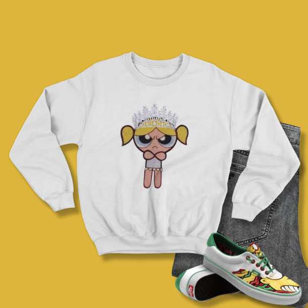 Queen Bubbles Powerpuff Girls Angry Sweatshirt