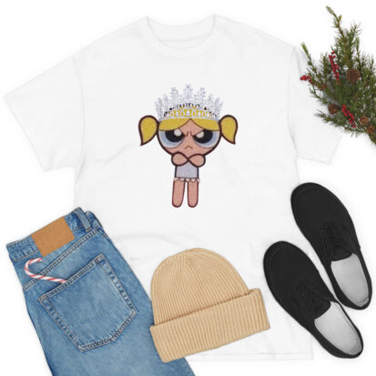 Queen Bubbles Powerpuff Girls Angry T Shirt