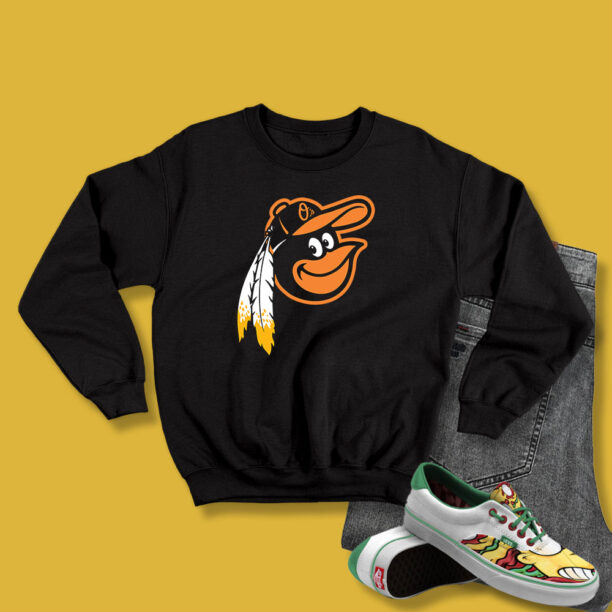 Redskins Orioles Logo Sweatshirt