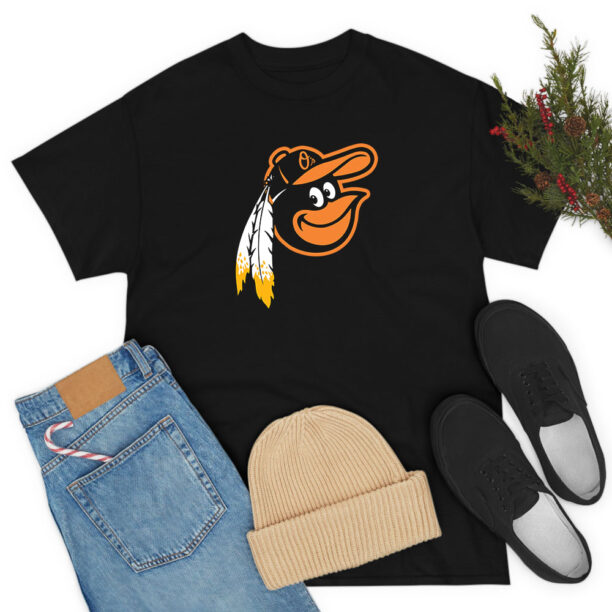 Redskins Orioles Logo T Shirt