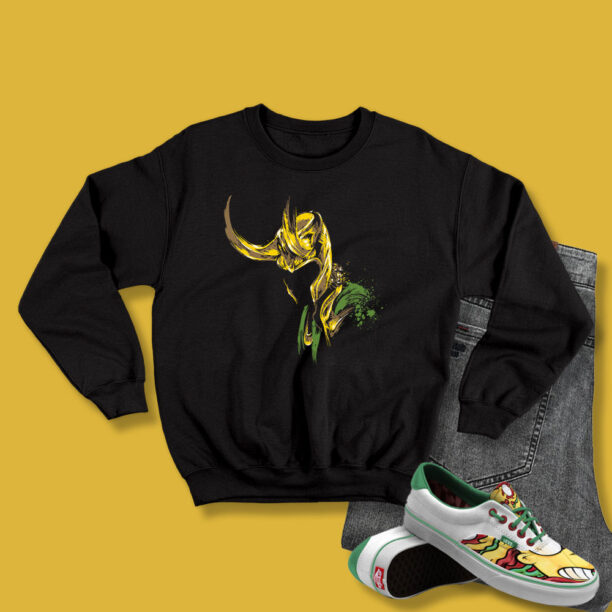 Revolution Cheap Comics Loki Art Sweatshirt