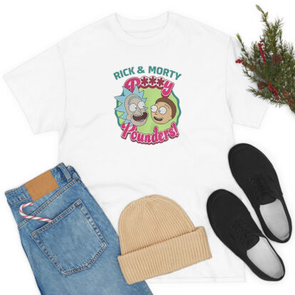 Rick And Morty Pussy Pounders Funny Vintage T Shirt