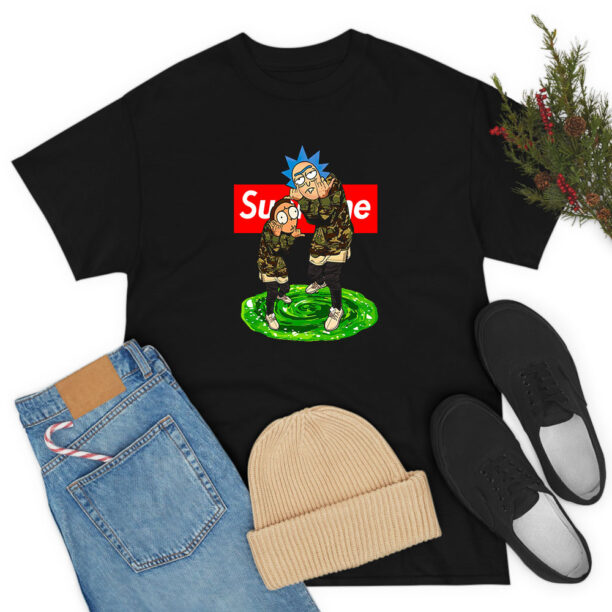 Rick Morty Supreme Thug Life T Shirt