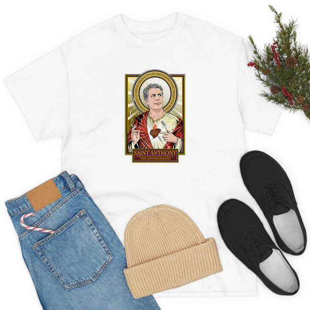 Saint Anthony Bourdain T Shirt