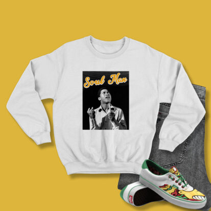 Sam Cooke Soul Man Tribute Cool 90s Rapper Sweatshirt