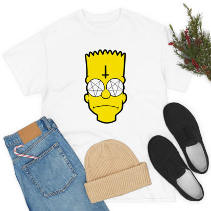 Satanic Bart Simpson T Shirt