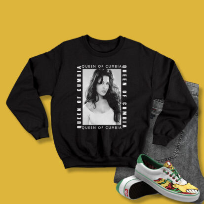 Selena Quintanilla Portrait Queen of Cumbia Sweatshirt