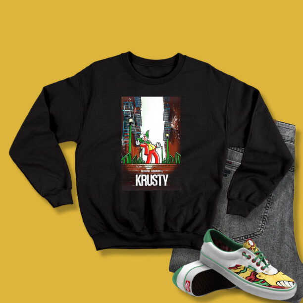 Simpson Krusty The Clown Joker Sweatshirt