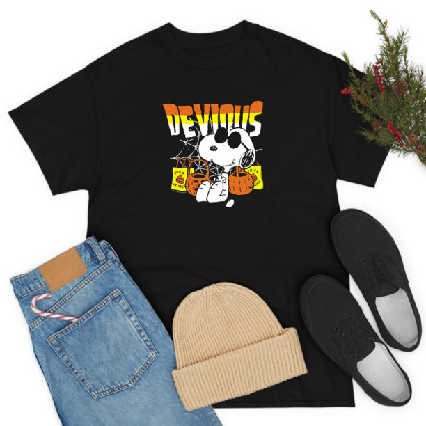 Snoopy Devious Halloween Trick Or Treat T Shirt