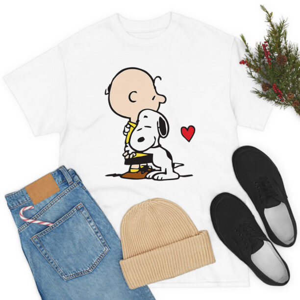 Snoopy Hug Charlie Brown T Shirt