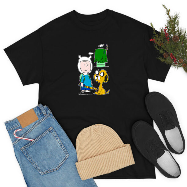 Snoopy Peanuts Adventure Time T Shirt