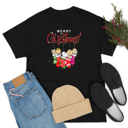 Snoopy and Friends Merry Christmas T Shirt