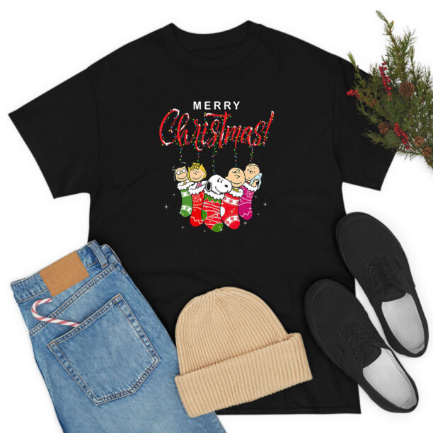 Snoopy and Friends Merry Christmas T Shirt