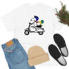 Snoopy andoodstock on a Vespa T Shirt