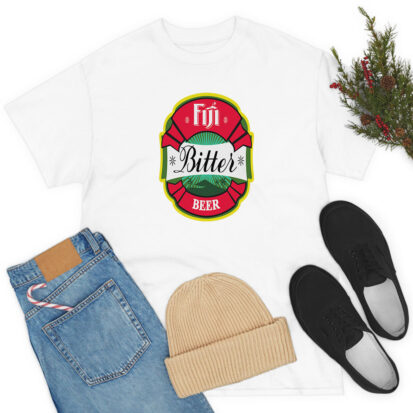 South Pacific Brewery Islands Logo Fiji Bitter Beer T Shirt